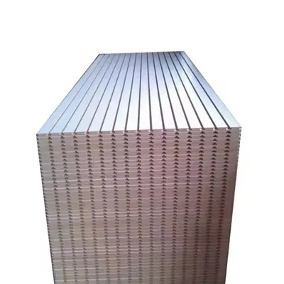 Fibreboard Wall Board 슬롯 형 MDF 보드